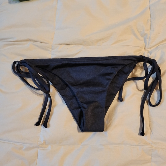 Jones desalde women's black string bikini bottom size small - Picture 5 of 8